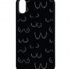 Black & White Boobs Case