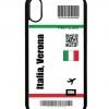 Verona Italia Fly Ticket Case