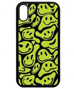 Green Happy Faces Case