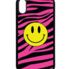 Happy Pink Zebra Black